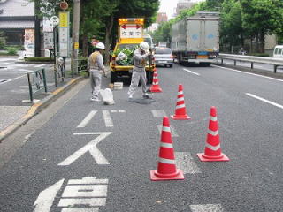 巡回点検の様子