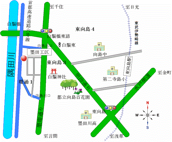 墨田工区案内図