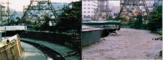 平成5年神田川洪水