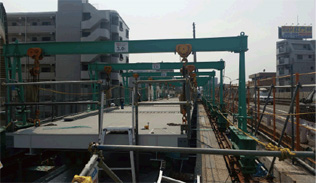 梁の長寿命化 基礎補強の写真