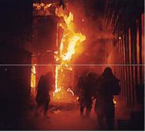 木密地域における火災延焼の画像