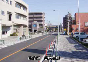 葛飾区　柴又街道の写真