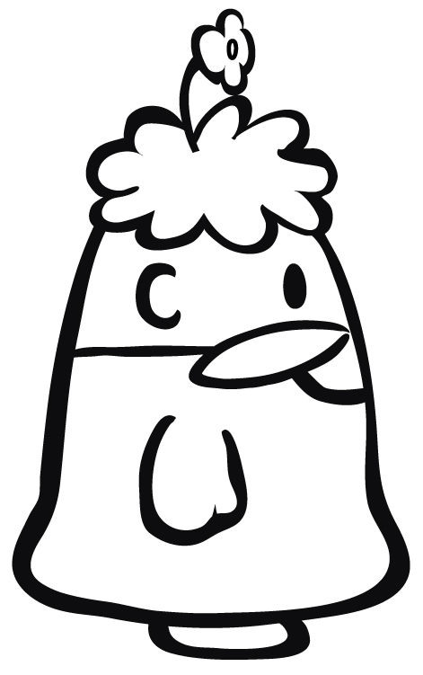 白黒ひゃくさいくん