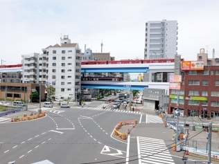 京急蒲田_環八事業後(平成27年撮影)の写真