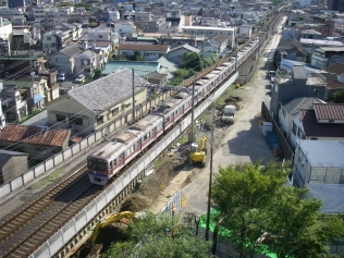 京成_曳舟-八広間事業前(平成20年9月撮影)の写真