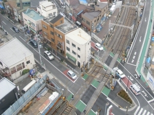 京成_押上-曳舟間事業前(平成21年11月撮影)の写真