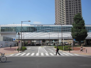西武石神井_石神井公園駅付近高架化後撮影の写真