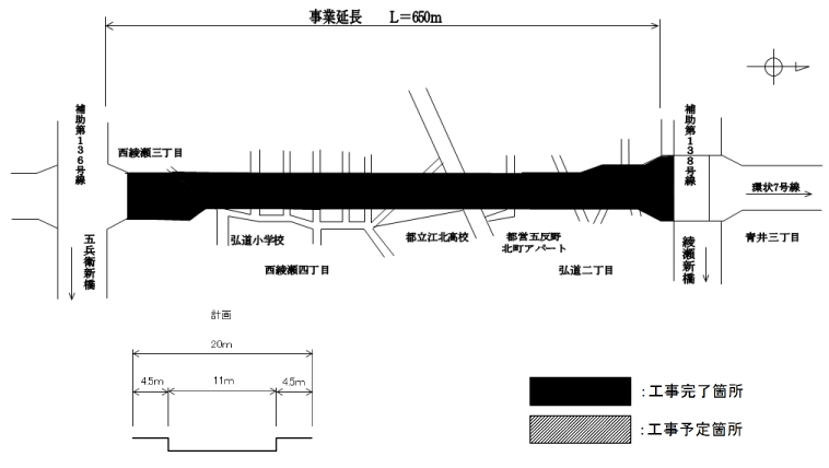 補助第１４０号線図面