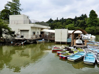 ボート場の画像