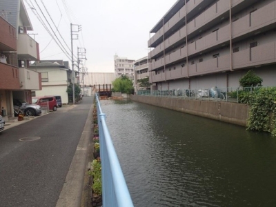 洪水・高潮対策区間の現況（河口付近）