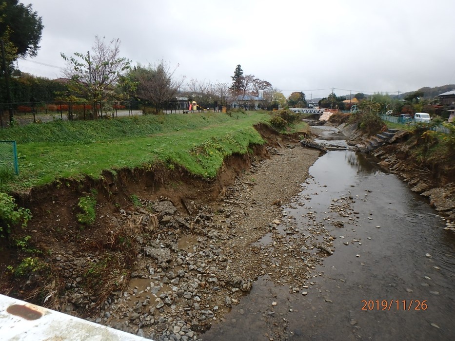 川口川　被災後の写真