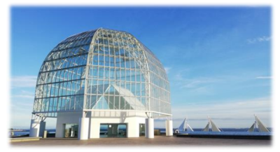 ガラスドーム画像