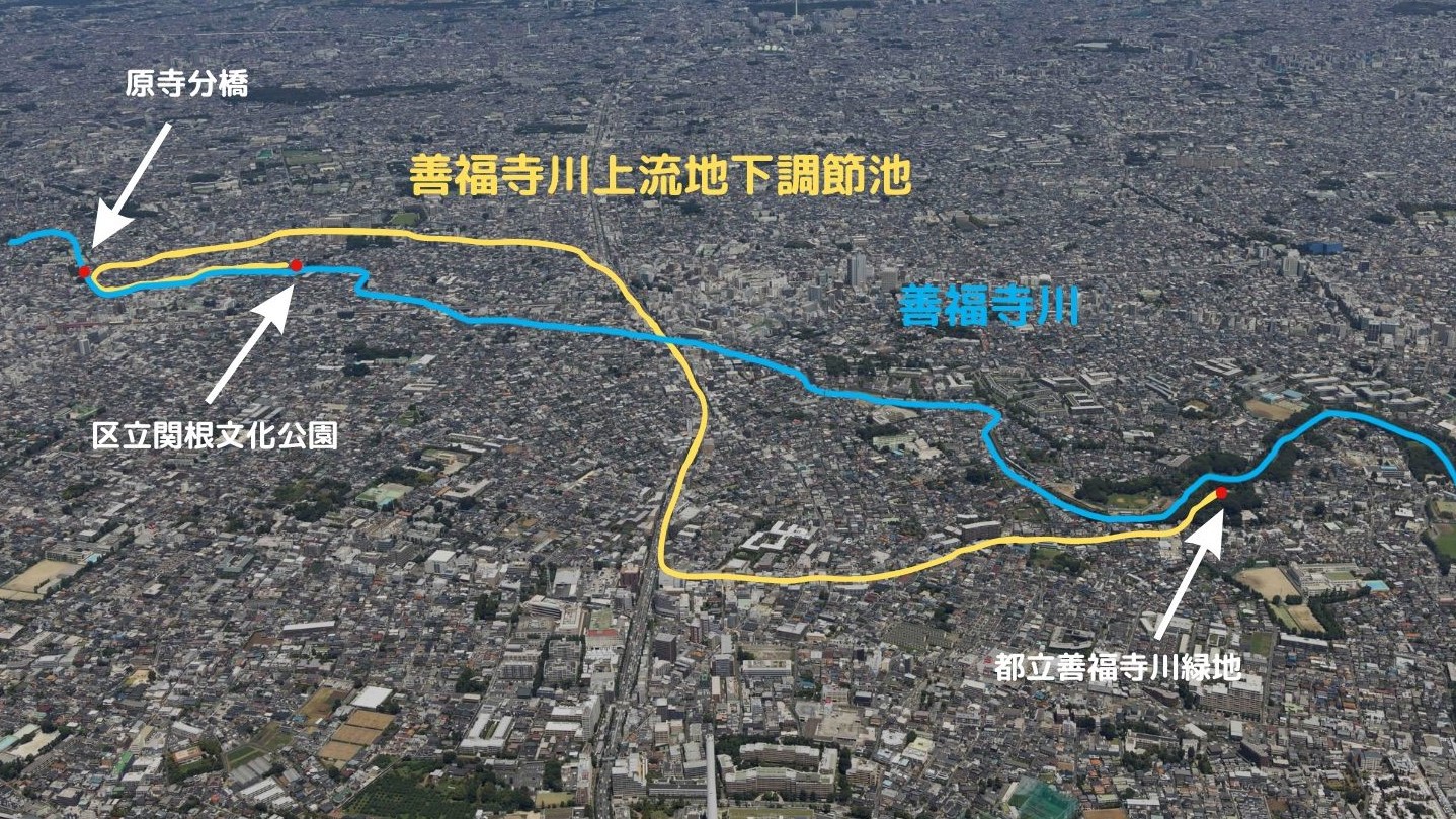 善福寺川上流地下調節池