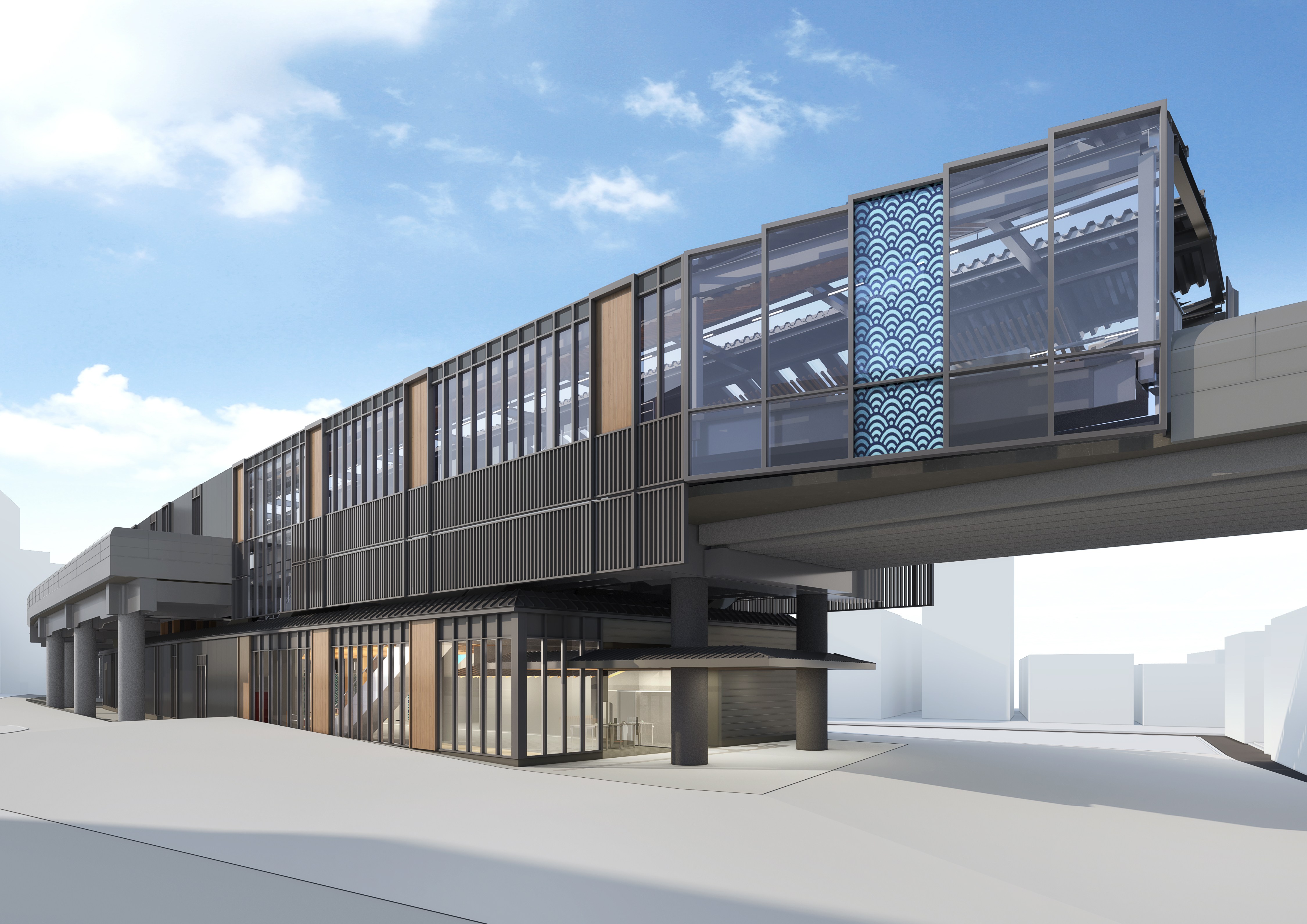 山側（国道15号側）